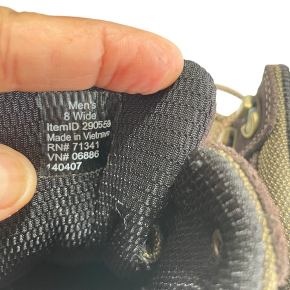 L.L. Bean TEK 2.5 Men's Trail Hikers Waterproof Boots 290559 Size 8 WIDE - Picture 12 of 14